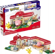 Klocki - POKEMON MEGA CONSTRUX KLOCKI KONSTRUKCYJNE LEŚNE CENTRUM PIKACHU - miniaturka - grafika 1