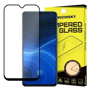 Wozinsky super wytrzymałe szkło hartowane Full Glue na cały ekran z ramką Case Friendly Realme X2 Pro czarny - Szkła hartowane na telefon - miniaturka - grafika 1