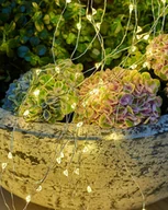 Ozdoby bożonarodzeniowe - Dekoracja świąteczna Konstsmide Sirius Home Maggie, Light decoration chain, Silver, Transparent, Glass, Flexible, Transparent, 125 lamps - miniaturka - grafika 1