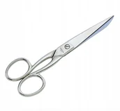 Nożyczki krawieckie - Nożyczki uniwersalne Premax stalowe kute 17cm - miniaturka - grafika 1