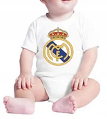 Body dla niemowląt - 0227 BODY DZIECIĘCE REAL MADRYT PREZENT 80 - miniaturka - grafika 1