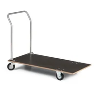 Wózki magazynowe - B2B Partner Wózek platformowy z wodoodpornej sklejki, 1200x600 mm, nośność 150 kg 2025 - miniaturka - grafika 1