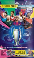 Czasopisma - Champions League UEFA Topps Stickers Zestaw Startowy z Naklejkami - miniaturka - grafika 1