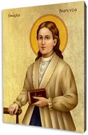 Ikony i obrazy sakralne - Święta Narcyza ikona religijna - miniaturka - grafika 1