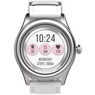 Smartwatch - Carneo Prime GTR Woman Biało-Srebrny - miniaturka - grafika 1