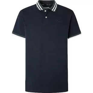 Pepe Jeans Męska koszulka polo Larry, Niebieski (Dulwich), XXL - Koszulki męskie - miniaturka - grafika 1
