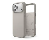 Etui i futerały do telefonów - Elago MagSafe Leather Case do iPhone 17 PRO Max Light Gray - miniaturka - grafika 1