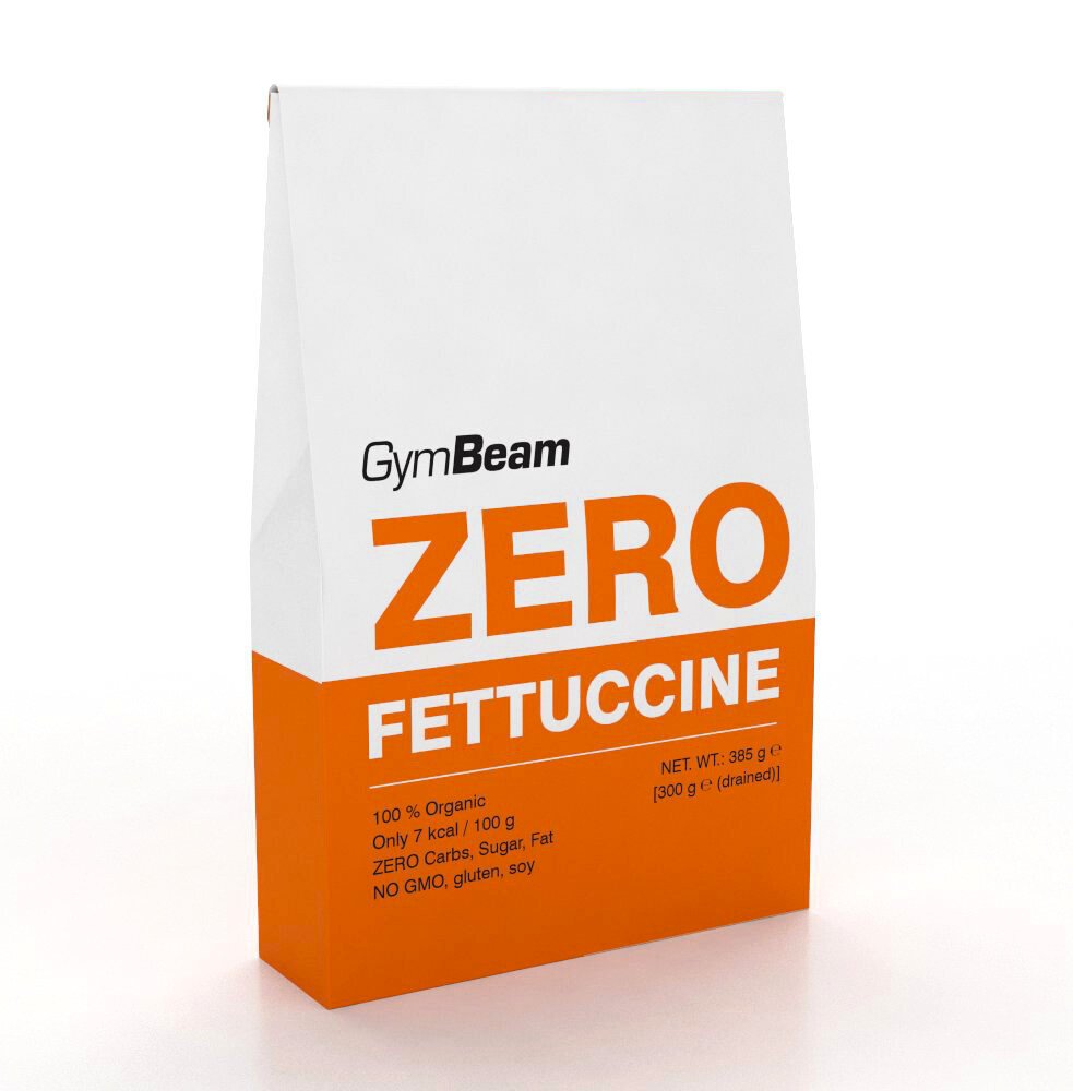 GymBeam BIO Zero Fettuccine 385 g