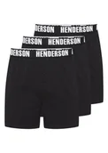 Majtki męskie - Bokserki (dłuższa nogawka) Onside Henderson 3-pak czarny L - miniaturka - grafika 1