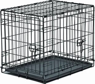 Midwest MIDWEST CORNERSTONE DOUBLE DOOR DOG CRATE *24 63x45x50 - Sprzęt podróżny i transportery dla psów - miniaturka - grafika 1