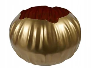 OSŁONKA METALOWA DONICZKA ZŁOTA 40 CM - Donice - miniaturka - grafika 1