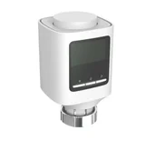 Systemy inteligentnych domów - WOOX R7067-SINGLE Inteligentna smart głowica grzejnikowa, ZIGBEE - miniaturka - grafika 1