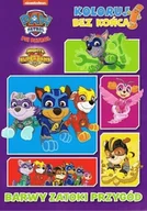 Książki edukacyjne - Psi Patrol. Koloruj bez końca cz. 2 Barwy zatoki przygód - miniaturka - grafika 1