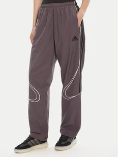 adidas Spodnie dresowe Teamgeist adicolor JW5870 Szary Loose Fit - Spodnie sportowe męskie - miniaturka - grafika 1