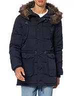 Kurtki męskie - Superdry Parka męska, grantowy, 3XL - miniaturka - grafika 1