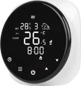 Grzałki do akwarium - Termostat do ogrzewania elektrycznego, 16A, WI-FI, okrągły, kolor czarny, model 001 - miniaturka - grafika 1