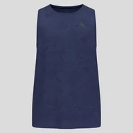 Koszulki sportowe męskie - Koszulka bez rękawów męska Odlo ZEROWEIGHT ENGINEERED CHILL-TEC Tank crew neck - miniaturka - grafika 1