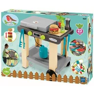 Zabawki i gry sportowe - Ecoiffier Duży Grill "Gazowy" z Akcesoriami Hamburger, Stek, Warzywa 23 el. 4669 - miniaturka - grafika 1