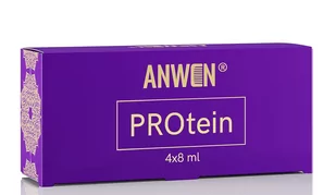 Anwen ANWEN PROtein Kuracja proteinowa w ampułkach 4x8ml 55982-uniw - Odżywki do włosów - miniaturka - grafika 1