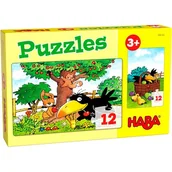 Puzzle - Haba 306163 - Puzzle ogród owocowy, puzzle od 3 lat - miniaturka - grafika 1