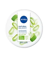 Balsamy i kremy do ciała - NIVEA Natural Balance Aloe Vera krem uniwersalny (200 ml), nawilżający, wegański krem z Aloe Vera, uniwersalny krem do twarzy, ciała i dłoni - miniaturka - grafika 1