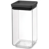 Pojemniki kuchenne - Brabantia Pojemnik kwadratowy kuchenny 1,6 L BRA0264 - miniaturka - grafika 1