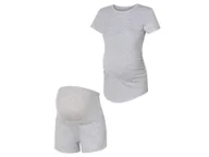 Piżamy damskie - esmara® Piżama ciążowa, podkreślająca figurę (Jasnoszary, XS (32/34)) - miniaturka - grafika 1