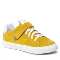 Buty dla dziewczynek - Sneakersy BARTEK - 18630004 Żółty - miniaturka - grafika 1