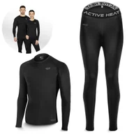 Spodnie narciarskie - Komplet bielizny termicznej - koszulka i długie spodnie 4FIZJO rozmiar XL - miniaturka - grafika 1