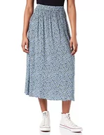 Spódnice - Vila VIPAYA HW Skirt/SU-NOOS spódnica talerzowa, czarna/aOP: ALINI, 36 - miniaturka - grafika 1