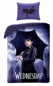 Pościel dla dzieci - Pościel bawełniana 140x200 Wednesday Addams Rodzina Addamsów - miniaturka - grafika 1