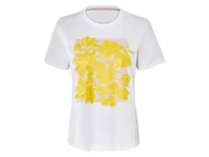 Koszulki i topy damskie - esmara® T-shirt damski z bawełny (Biały, M(40/42)) - miniaturka - grafika 1