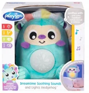 Zabawki interaktywne dla dzieci - Uspokajacz przytulanka dla maluszka Zabawka szumiąca zabawka bicie serca różowy szum - miniaturka - grafika 1