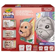 Zabawki kreatywne - Zestaw 3D Crayola POPs do kolorowania - małe zwierzęta - miniaturka - grafika 1