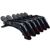 Pozostałe akcesoria fryzjerskie - BaByliss Pro CROCO CLIP klipsy fryzjerskie 6szt. - miniaturka - grafika 1