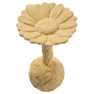 Gryzaki dla dzieci - Natruba gryzak z naturalnego kauczuku z grzechotką stokrotka od urodzenia 1 sztuka - miniaturka - grafika 1