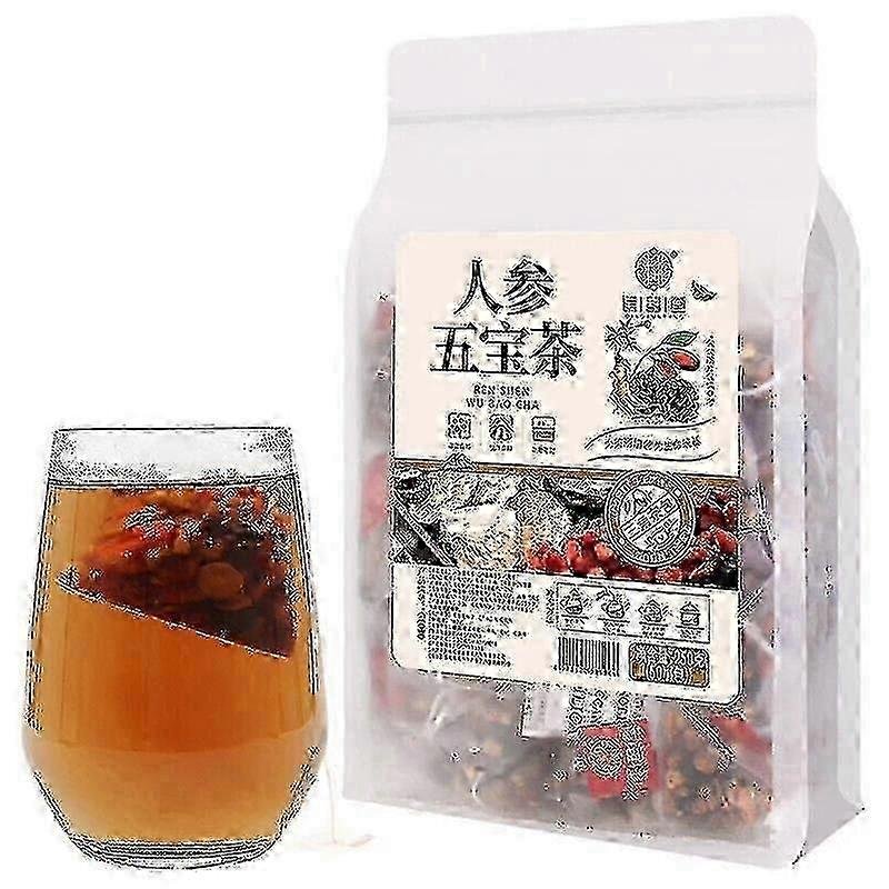 50-150szt Żeń-szeń Five Treasure Tea Herbata ziołowa 250g 1 worek 50 szt.