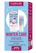 Kremy dla dzieci - FLOSLEK - ZESTAW WINTER CARE FOR KIDS (Zimowy krem ochronny dla dzieci + pomadka do ust SPF 20 - miniaturka - grafika 1
