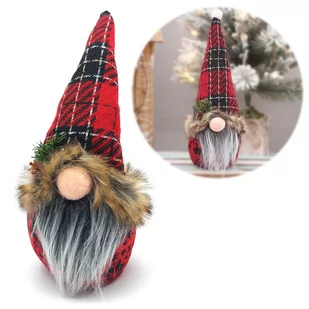 Skrzat Krasnal Świąteczny Gnom Pod Choinkę 32Cm - Ozdoby bożonarodzeniowe - miniaturka - grafika 1