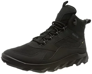ECCO Męskie botki Mx Mid Gore-tex, Czarny/czarny, 9-9.5 - Botki damskie - miniaturka - grafika 1