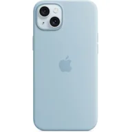 Etui i futerały do telefonów - Etui APPLE Silicone Case MagSafe do iPhone 15 Plus Jasnoniebieski - miniaturka - grafika 1