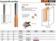 Frezy - CMT FREZ PROSTY DŁUGI HM D= 8 I=31,7 L=60 S=8 CMT912.080.11 - miniaturka - grafika 1