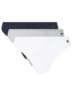 Majtki damskie - Tommy Hilfiger Komplet 3 par stringów UW0UW05752 Kolorowy - miniaturka - grafika 1