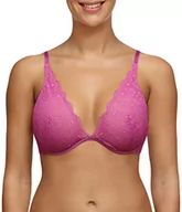 Biustonosze - Passionata Damski biustonosz z fiszbinami Ge Plunge, Rosebud, 75E - miniaturka - grafika 1