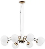 Lampy sufitowe - Lemir Nol żyrandol 8-punktowy patyna O2907 W8 PAT O2907 W8 PAT - miniaturka - grafika 1