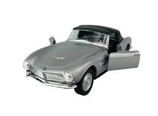 WELLY OLD TIMER BMW 507 Z DACHEM SREBRNY 1:34 METALOWY NOWY MODEL - Samochody i pojazdy dla dzieci - miniaturka - grafika 1