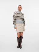 Swetry damskie - Vero Moda Sweter w kolorze szarym - miniaturka - grafika 1