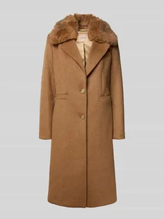 Płaszcz o kroju regular fit z kołnierzem z połami model ‘Karole’ - Płaszcze damskie - miniaturka - grafika 1