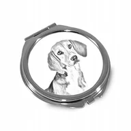 Lusterka do makijażu - Harrier Lusterko kieszonkowe składane do torebki - miniaturka - grafika 1