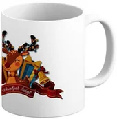 Gadżety dla niej i dla niego - Kubek na Mikołaja Wesołych Świąt Renifer i prezenty Prezent pod Choinkę na Święta - miniaturka - grafika 1